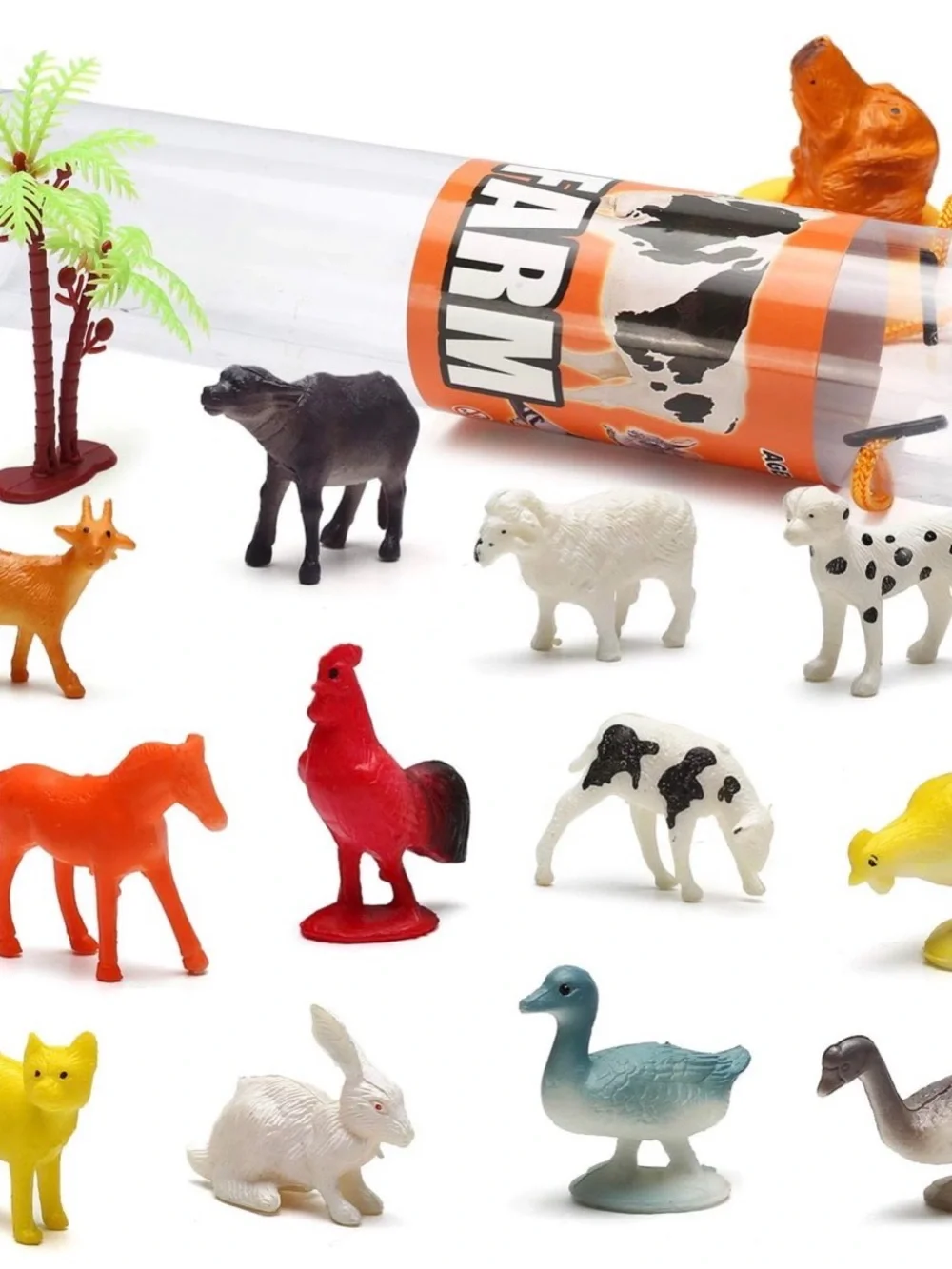 Natural World 82-Piece Animal Toy Set by - Green